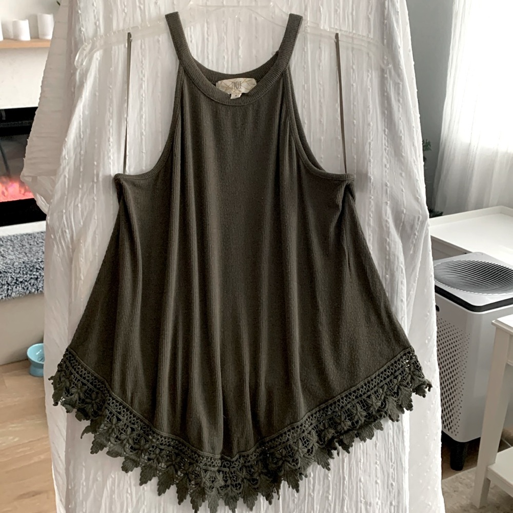 Pinque Womens Tank Sz S
